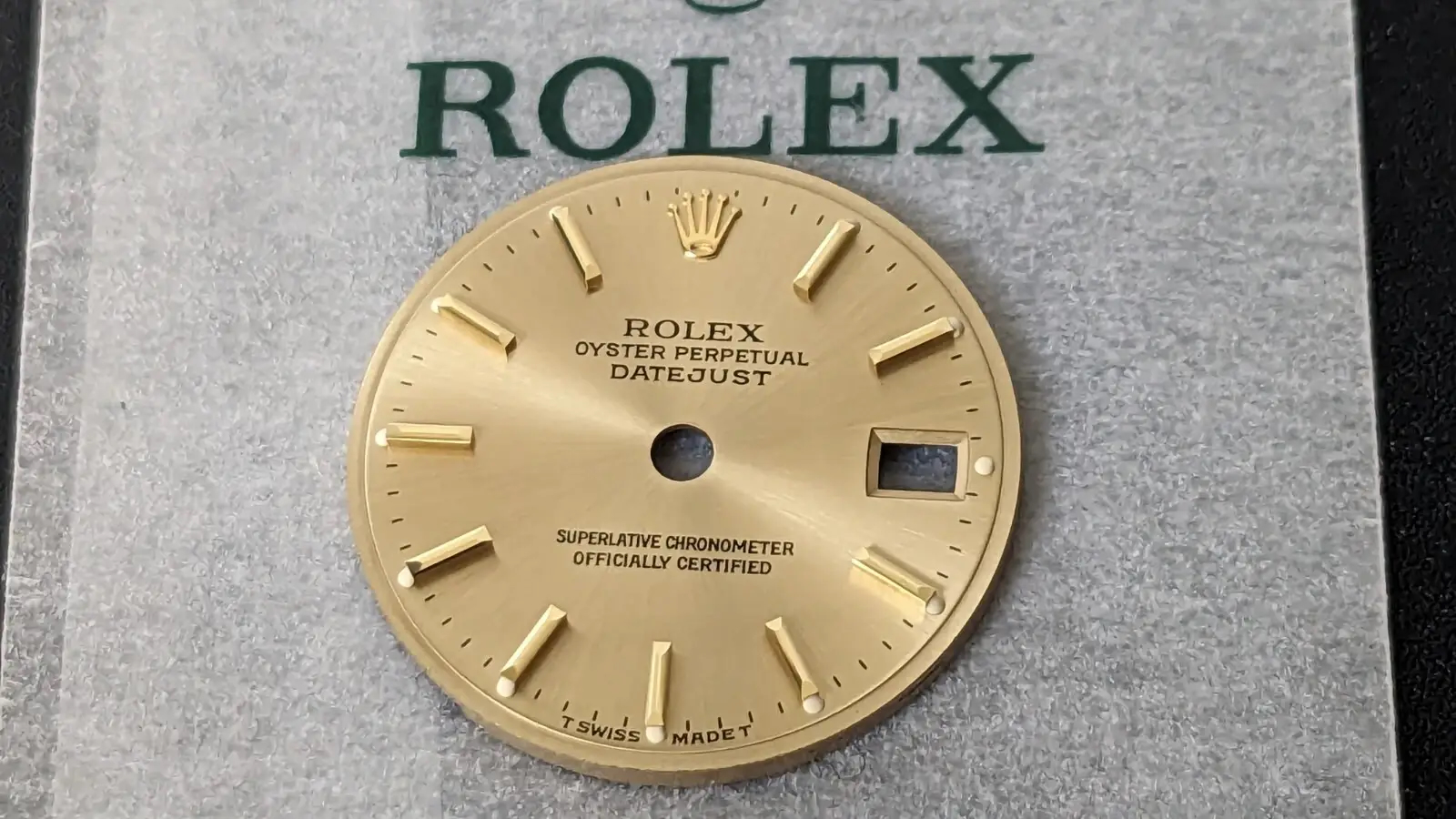 ROLEX DATEJUST "JUBILEE" 26' WHITE LUSTRE - 18K YELLOW GOLD & STEEL REF. 69173 (*FULL SET*) - Image 22 of 22