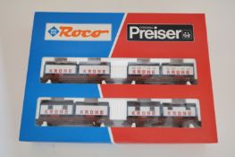Roco H0 Güterwagenset 44008 OVP 
