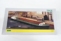 Trix H0 Binnenschiff Bausatz 66107 OVP 