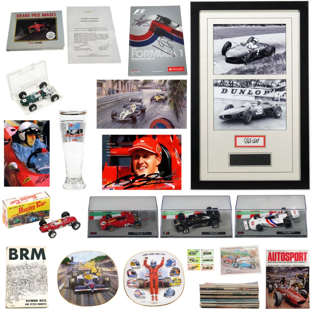 The Drivers Ink: Formula 1 Memorabilia