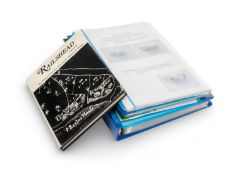 A number of folders containing articles and research papers on Isleworth and other London porcelain 