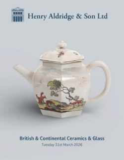 British and Continental Ceramics and Glass.