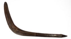 Tribal: a 19th century Aboriginal fighting club or leangle, probably South Eastern Australian. Point