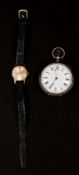 Watches: a ladies 9ct gold cased Omega wristwatch, 620 CAL movement, hallmarked for Birmingham 1965,