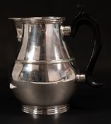 The Denis Lacy Hulbert Collection: Silver; an 18th century style Britannia silver jug, Sheffield 196