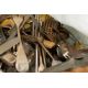 Silver Plate: a gallery tray, a boxed set of nutcrackers, two toast racks, a large volume of assorte - Image 6 of 6