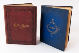 Social History: a Victorian 'Crest Album', near complete with cut out crests ranging from the Prince
