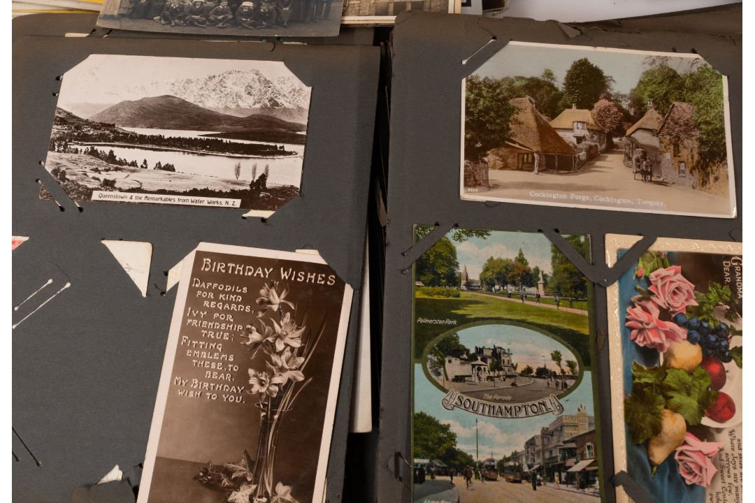 Postcards: - Image 6 of 6
