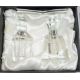Decorative Arts: a 19th century teardrop scent bottle, a boxed Oleg Cassini bottle, two further glas - Image 2 of 3