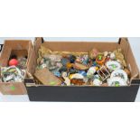 Decorative Arts: a tortoiseshell pin box, 7cm; a box of Williams Bros Direct Supply tokens of variou
