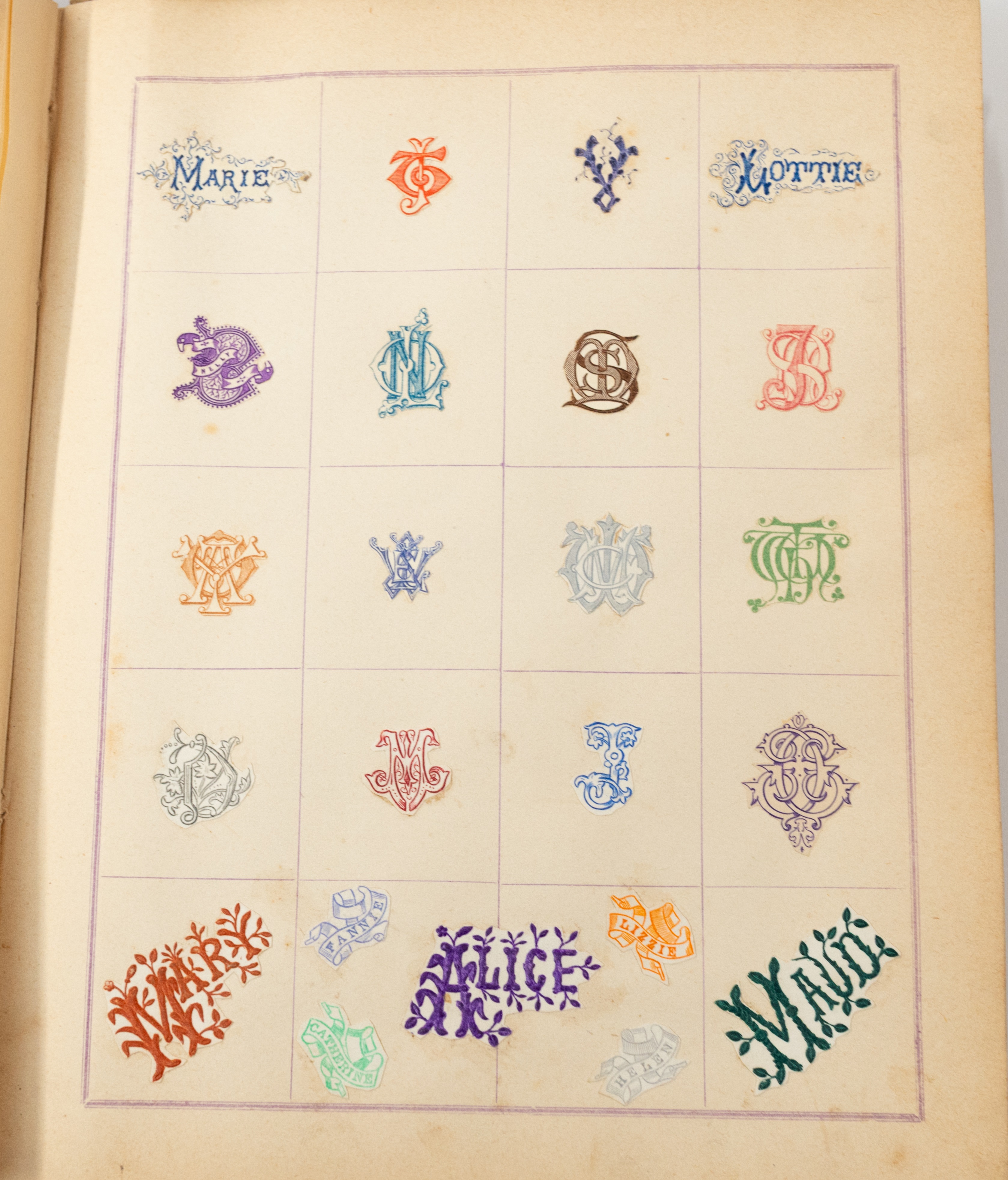 Social History: a Victorian 'Crest Album', near complete with cut out crests ranging from the Prince - Image 2 of 5