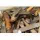 Silver Plate: a gallery tray, a boxed set of nutcrackers, two toast racks, a large volume of assorte - Image 4 of 6