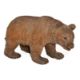 Treen: an articulated Black Forest desktop toy carved as a man having his coat pulled by a dog, tail - Image 3 of 3