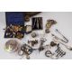 Silver Plate: a gallery tray, a boxed set of nutcrackers, two toast racks, a large volume of assorte - Image 2 of 6