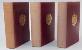 Books: Winston S. Churchill, 'Marlborough, His Life & Times', volumes one to three, 1930s first 