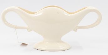 Ceramics: A Fulham Pottery twin-handled vase designed by Constance Spry, 1st half 20th century, of f