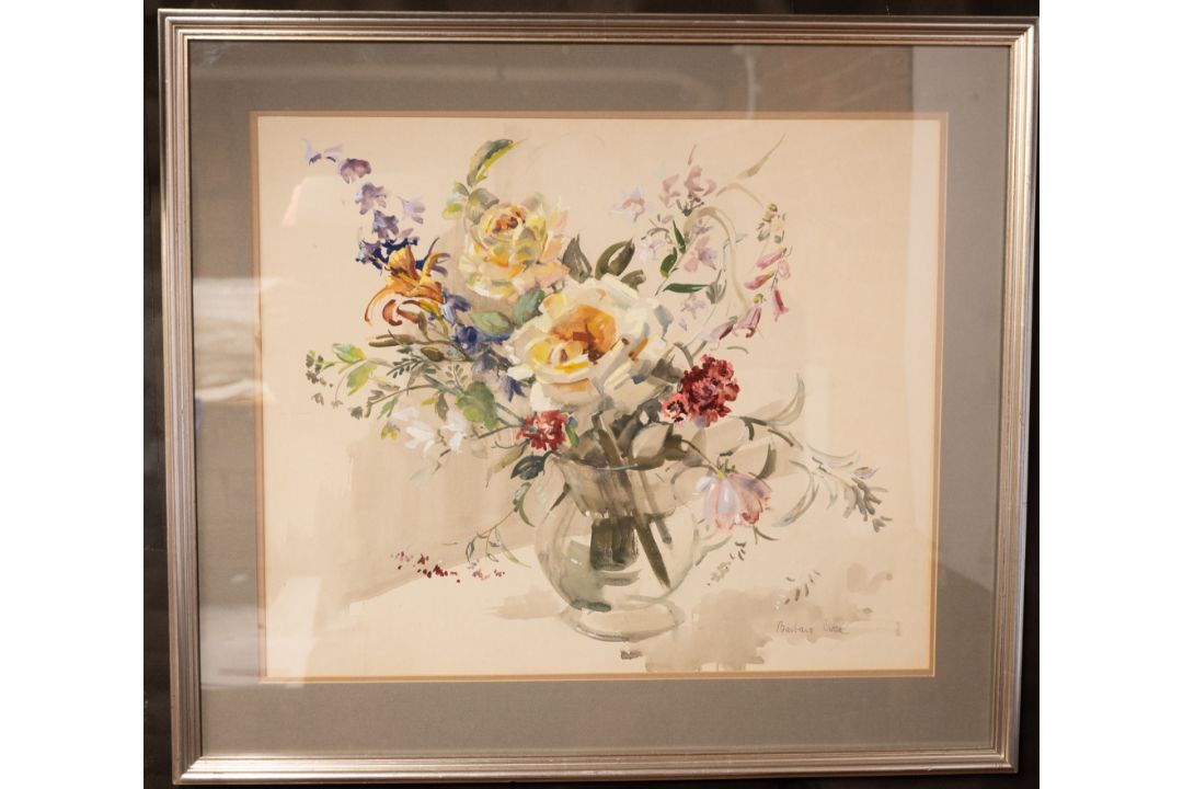Barbara Crowe (b.1942) 'Late Summer' Signed bottom right, watercolour on paper Framed and glazed, ti - Image 1 of 3