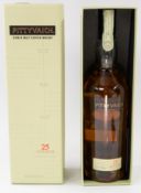 Whisky: Pittyvaich Single Malt Scotch Whisky, Aged 25 Years, limited release of 5922 bottles, 70cl, 