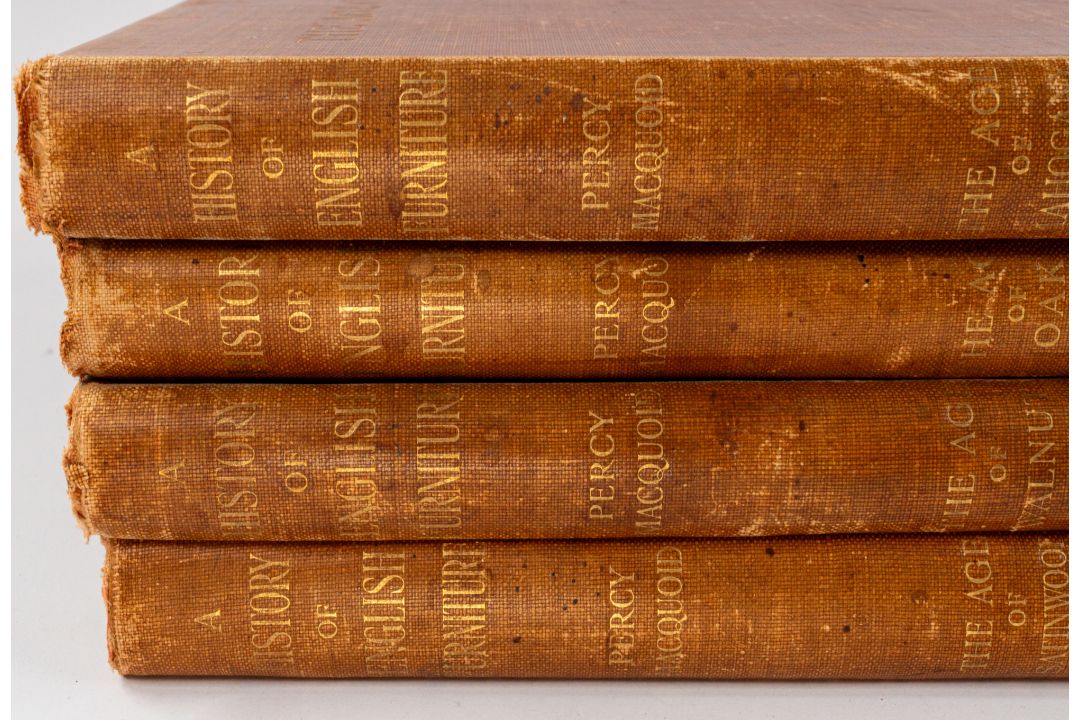 Books: Percy MacQuoid, The History of English Furniture' in four volumes: comprising, 'The Age of - Image 2 of 6