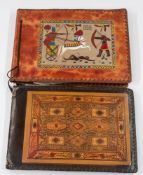 Photographs: a collection of WWII photographs of Egypt and Palestine contained in two leather albums