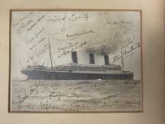 R.M.S. Majestic/Autographs: