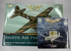 Toys and Games: Corgi Aviation Archive AA33304 Boeing B-17E “Yankee Doodle”, 414Sqn. /97 BG, boxed m