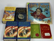 Books: Harry Potter and The Half Blood Prince x2; Harry Potter and the Deathly Hallows; Harry Potter