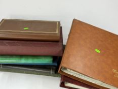 Postcards: three albums of mainly British cards; topographical, military, maritime, as well as two a