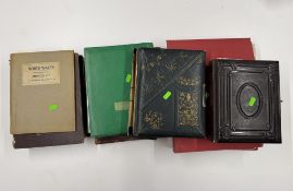 Photographs: three albums of CDVs, along with late 19th century personal photograph albums, other ph