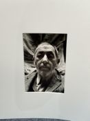 * Noel Chanan (1939-2026) LB [Leonard Baskin] with Forehead Scar, 1979 Black and white photograph, s