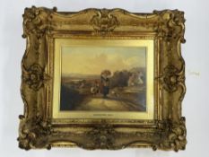 William Shayer (British, 1787-1879) The Haymakers Signed 'W Shayer 1849' bottom centre Oil on canvas