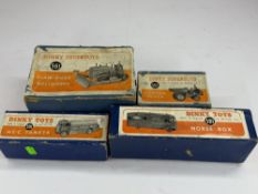 Toys: Dinky Toys Blaw Knox Bulldozer, model 561, boxed; Dinky Shell Chemicals AEC tanker, model 591,