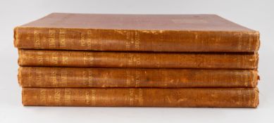 Books: Percy MacQuoid, The History of English Furniture' in four volumes: comprising, 'The Age of