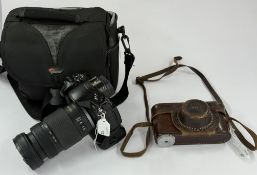 Photography: Cameras, a Panasonic Lumix GH series mirrorless camera GH3 model, screw mount, complete