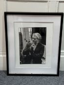 * Noel Chanan (British, 1939-2026) Portrait of Anthony Caro, c.1974 Black and white photograph Photo