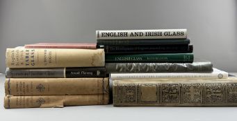 'Old English Glasses' by Albert Hartshorne, first edition published in 1897, together with eleven