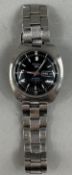 Watches: a gentleman's Seiko 5 Sports 70 wristwatch, 6119 series, cushion shaped case, 38mm across w
