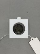 English Silver Coins: Henry VIII groat, portrait, reverse Royal Arms 1544-1551, posthumous coinage. 