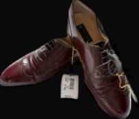 Music/Iconic Memorabilia/Queen: Freddie Mercury Owned and worn Brogue Shoes A pair of chestnut leath