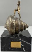 Decorative Arts: Nude Ascending The Staircase, an Artists Proof bronze sculpture by Salvador Dali (S