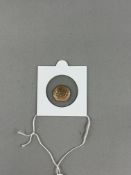 Ancient Coins: Celtic gold stater Catuvellauni Cunobeline wheatsheaf - CUNO, chariot and symbols, ho