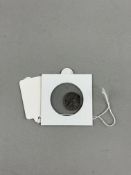 Ancient Coins: Roman Empire Faustina silver Denarius 161-175, side profile bust, reverse Felicitas. 