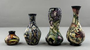Ceramics: a Moorcroft Isis pattern vase by Emma Bossons, of waisted form with bulbous base and inver
