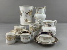 A collection of Flight Worcester, Barr Worcester and later partnership wares, late 18th/19th century