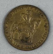 Tokens & Medallions: William of Orange proclaimed leader of the Dutch Provinces 1747, struck in 