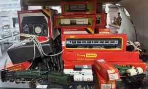 Toys: Hornby Trains, tank loco GWR 8751, boxed; Diesel Shunter D2277, boxed; Evening Star loco and t