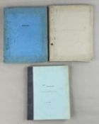 Ephemera: an original 1965 revised script for the Joseph Losey film, 'Modesty Blaise', 138 pages; a 