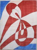 Colani fein sign., Ende 20.Jhd., Korkwolle,ca. 238 x 178