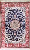 Esfahan fein Persien, signiert'Davari', Ende 20.Jhd,