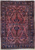Us Re-Import Sarogh, Persien, um 1900, Wolle auf